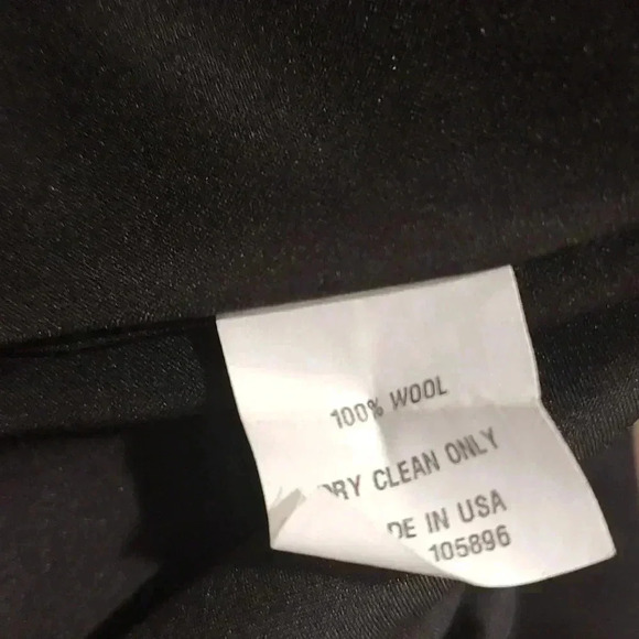 WWorth black wide leg wool trousers - Picture 6 of 6